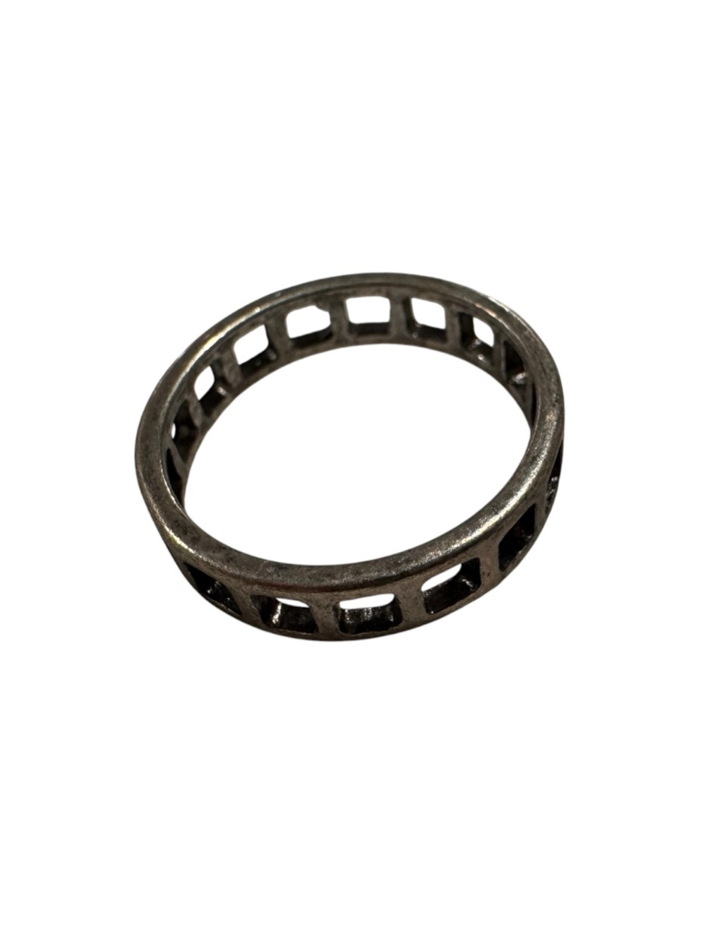 Box Pattern Ring - Picture 3 of 5